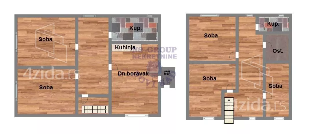 2-etažna kuća | 4zida