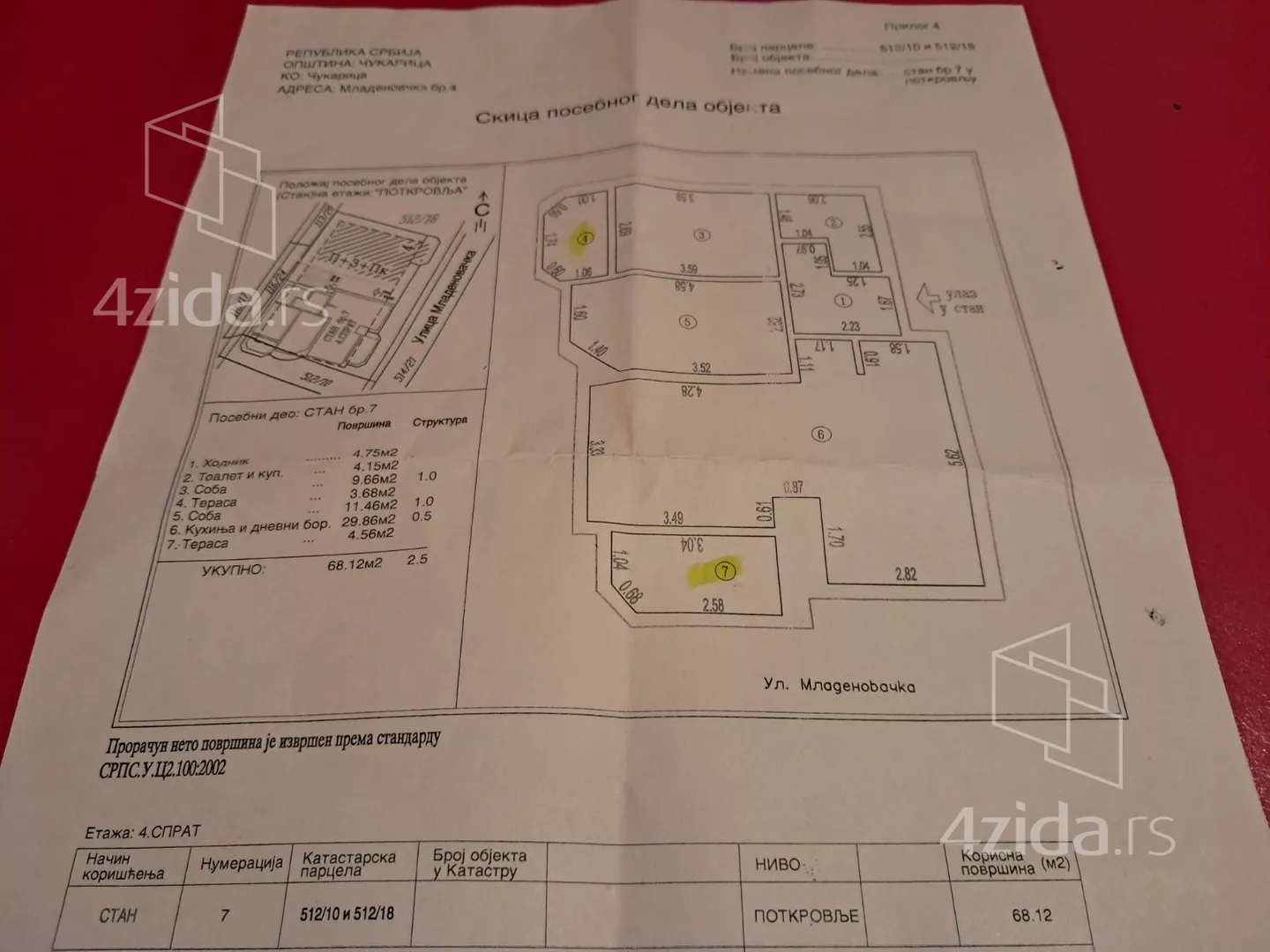 Trosoban stan | 4zida