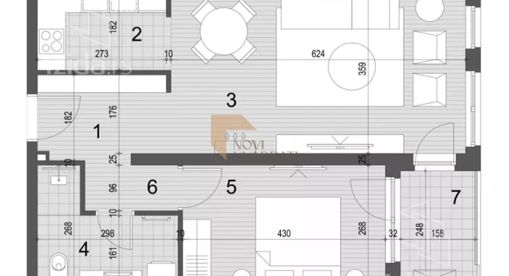 Dvosoban stan | 4zida