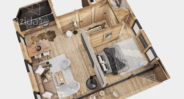 Jednosoban stan | 4zida