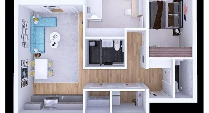 Trosoban stan | 4zida