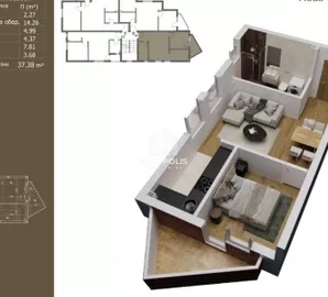 Kotež, Palilula opština, Beograd, 1.5 stan | 4zida.rs