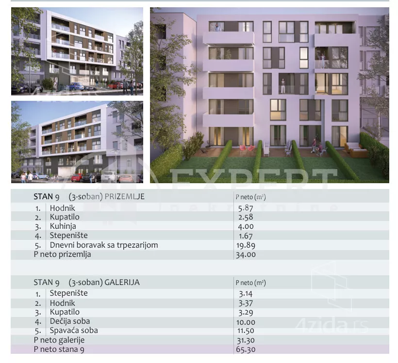 Trosoban stan | 4zida