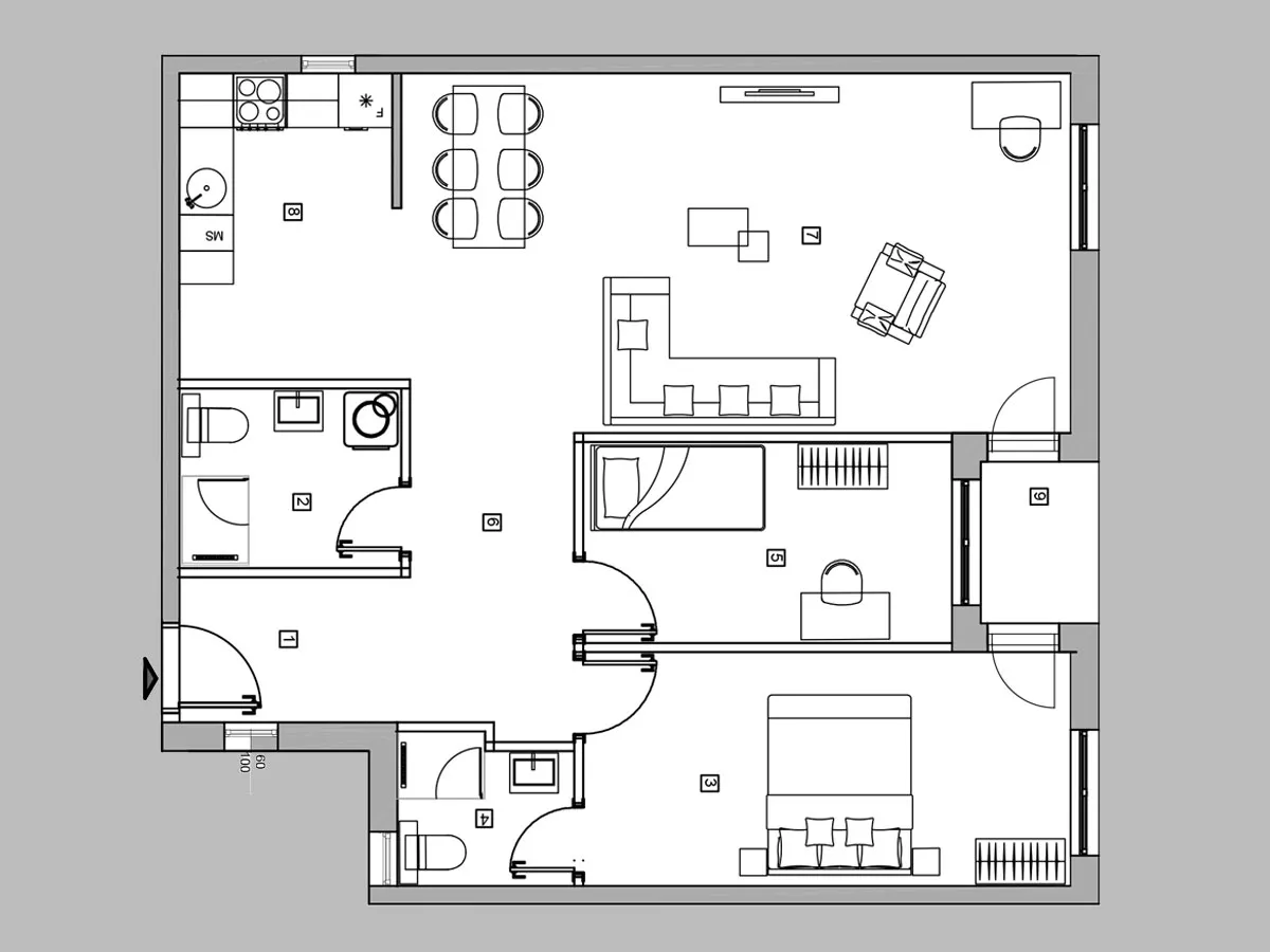 Dvoiposoban stan | 4zida