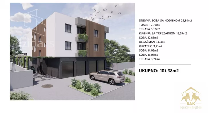 Četvorosoban stan | 4zida