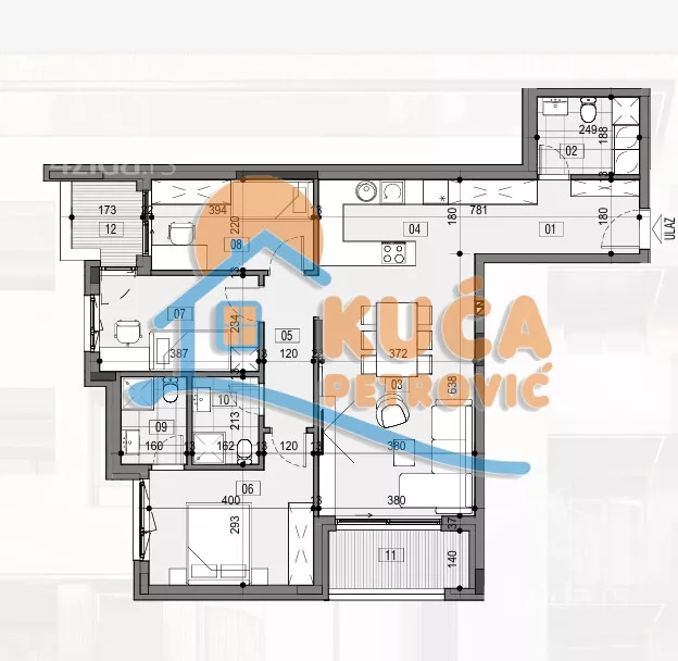 Četvorosoban stan | 4zida