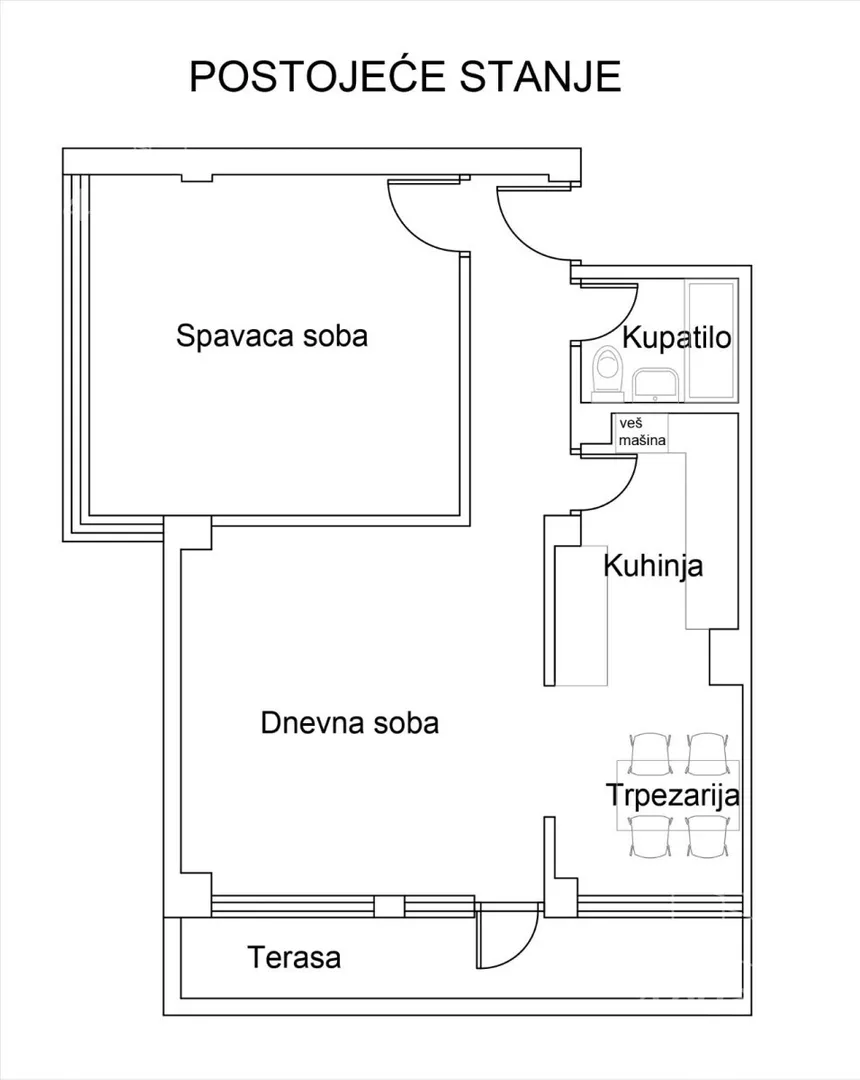 Dvosoban stan | 4zida