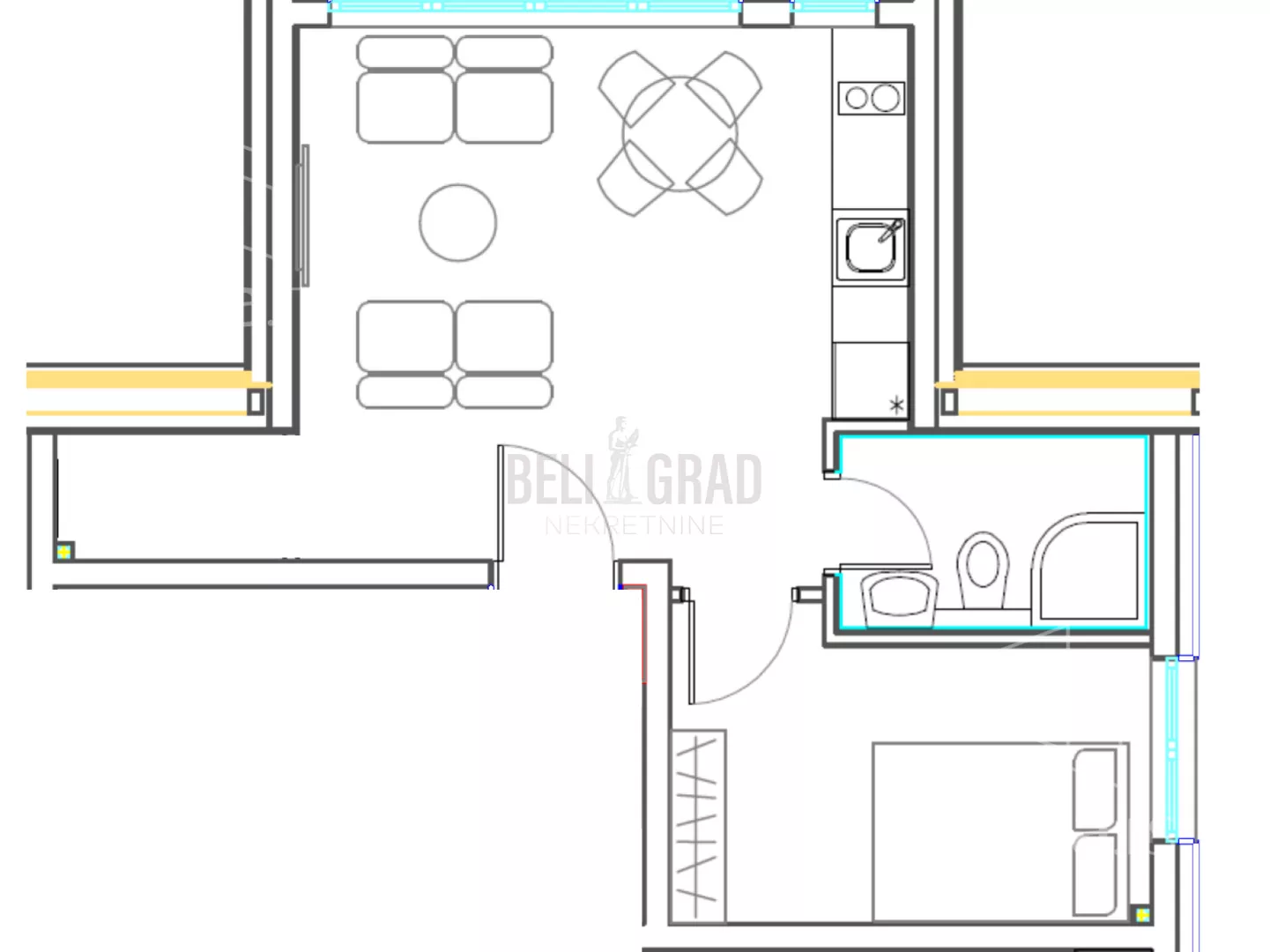 Dvosoban stan | 4zida