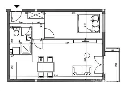 Jednoiposoban stan | 4zida