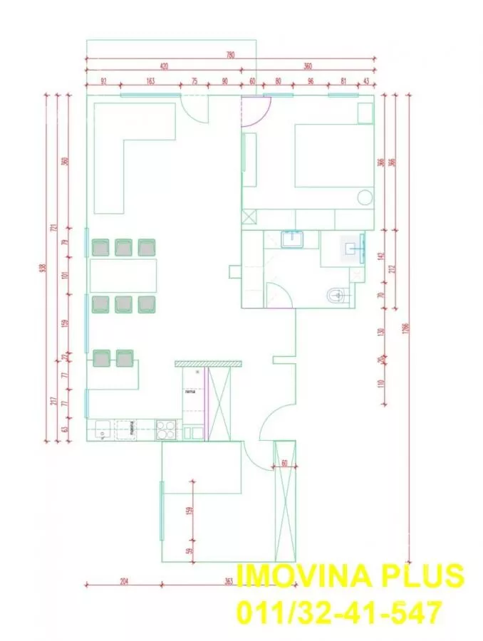 Trosoban stan | 4zida