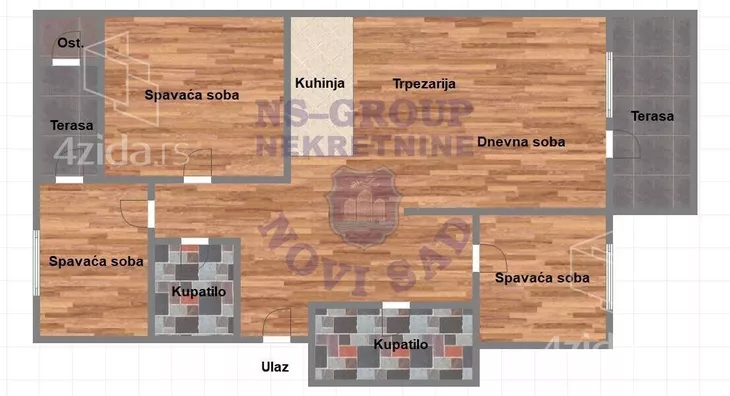 Četvorosoban stan | 4zida