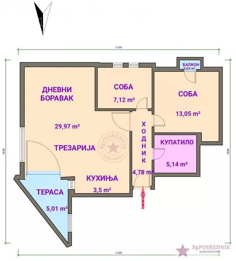 Dvoiposoban stan | 4zida