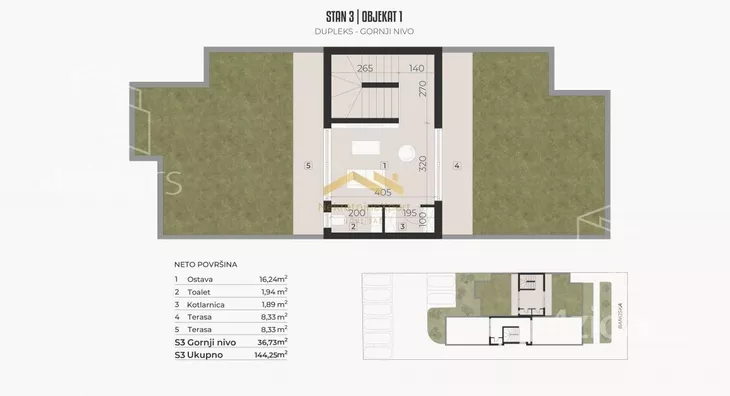 Petosoban stan | 4zida