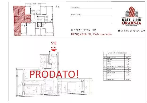 Dvoiposoban stan | 4zida