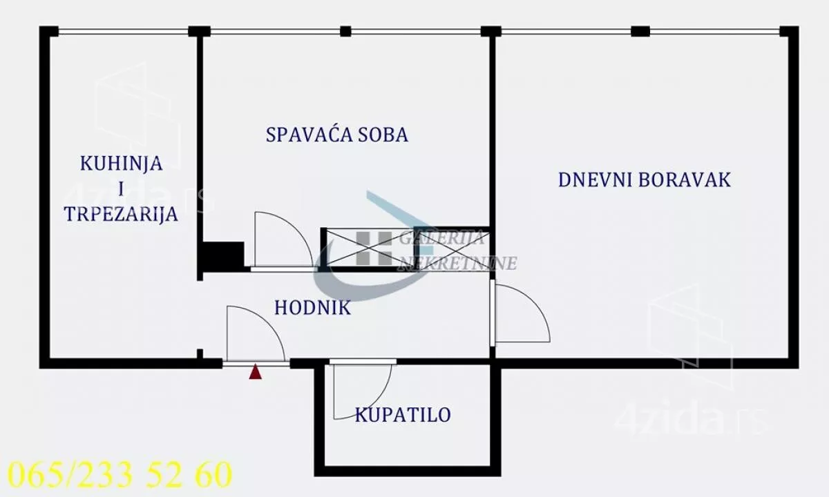 Dvosoban stan | 4zida