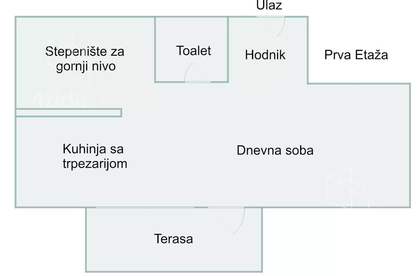 Četvoroiposoban stan | 4zida