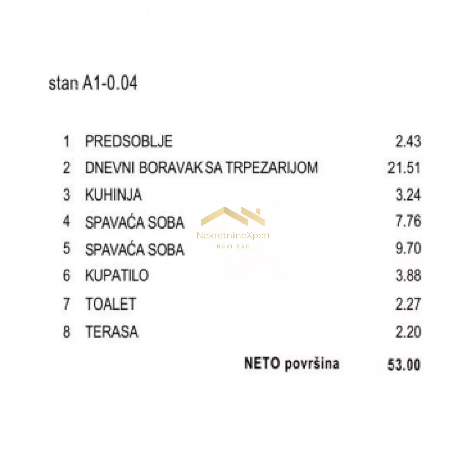 Trosoban stan | 4zida