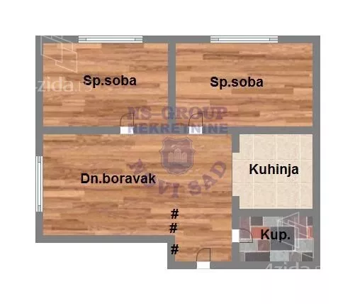 Dvoiposoban stan | 4zida