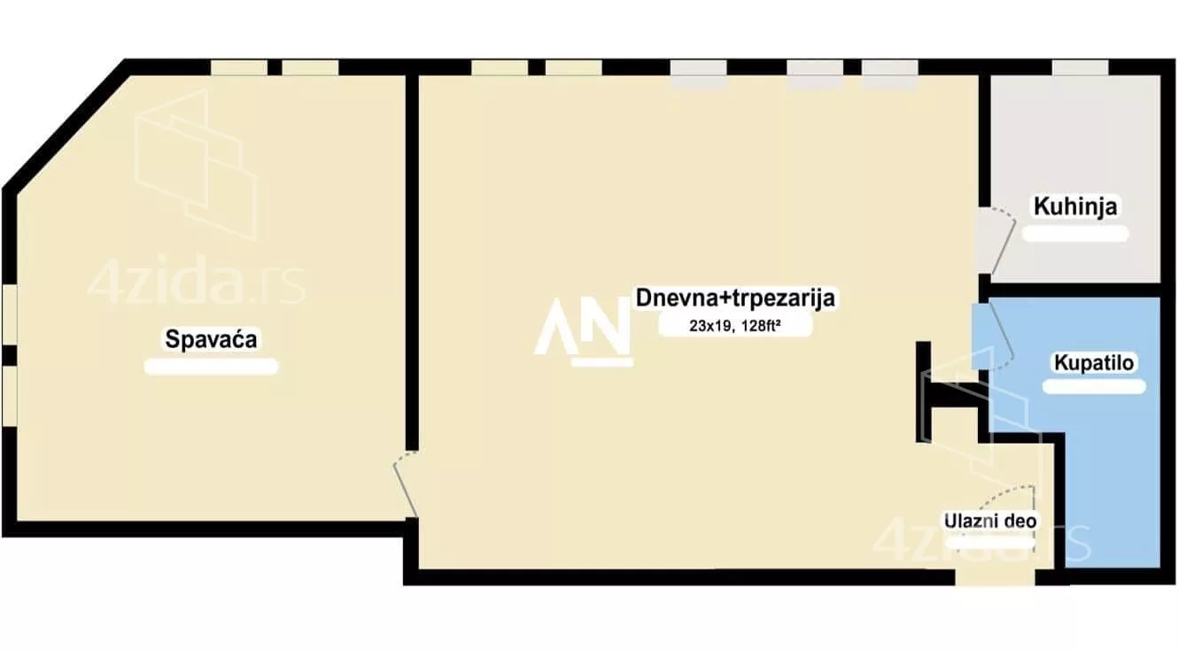 Dvosoban stan | 4zida