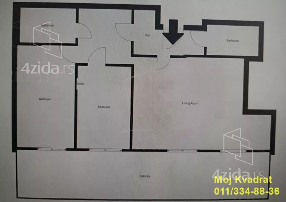 Trosoban stan | 4zida