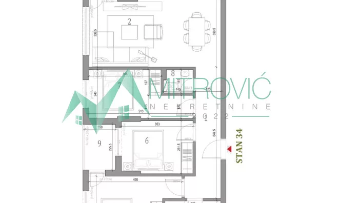 Troiposoban stan | 4zida