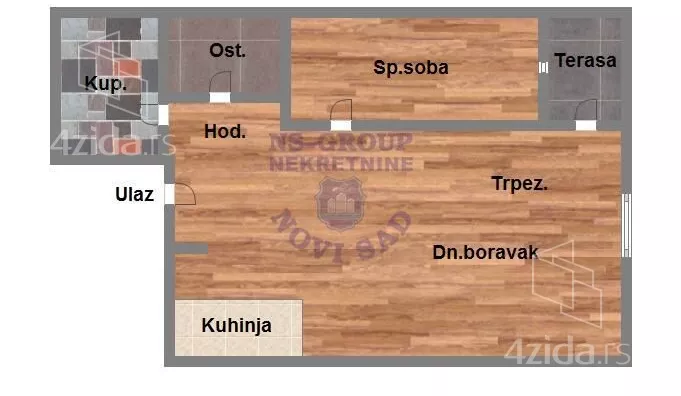 Dvosoban stan | 4zida