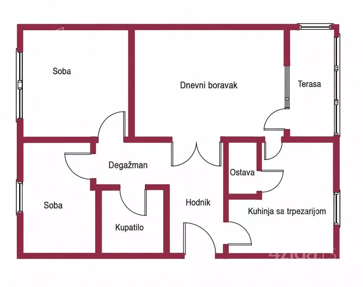 Dvoiposoban stan | 4zida