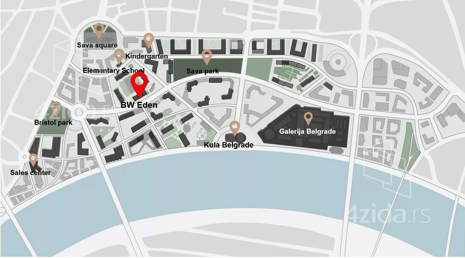 Trosoban stan | 4zida