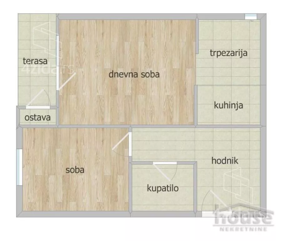 Dvosoban stan | 4zida