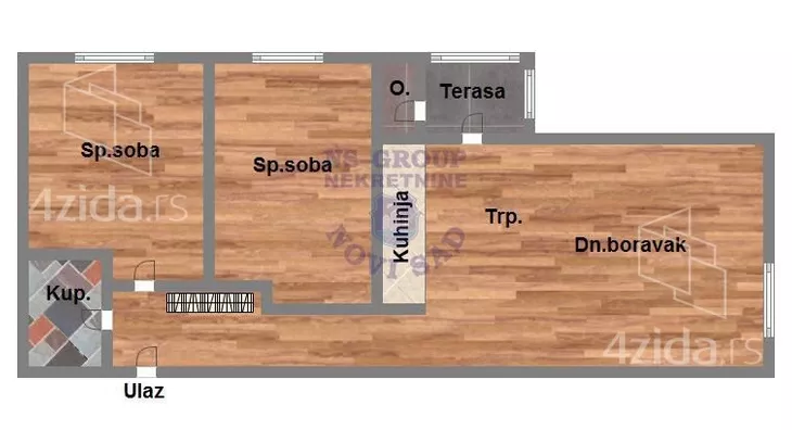 Trosoban stan | 4zida