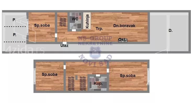 Troiposoban stan | 4zida