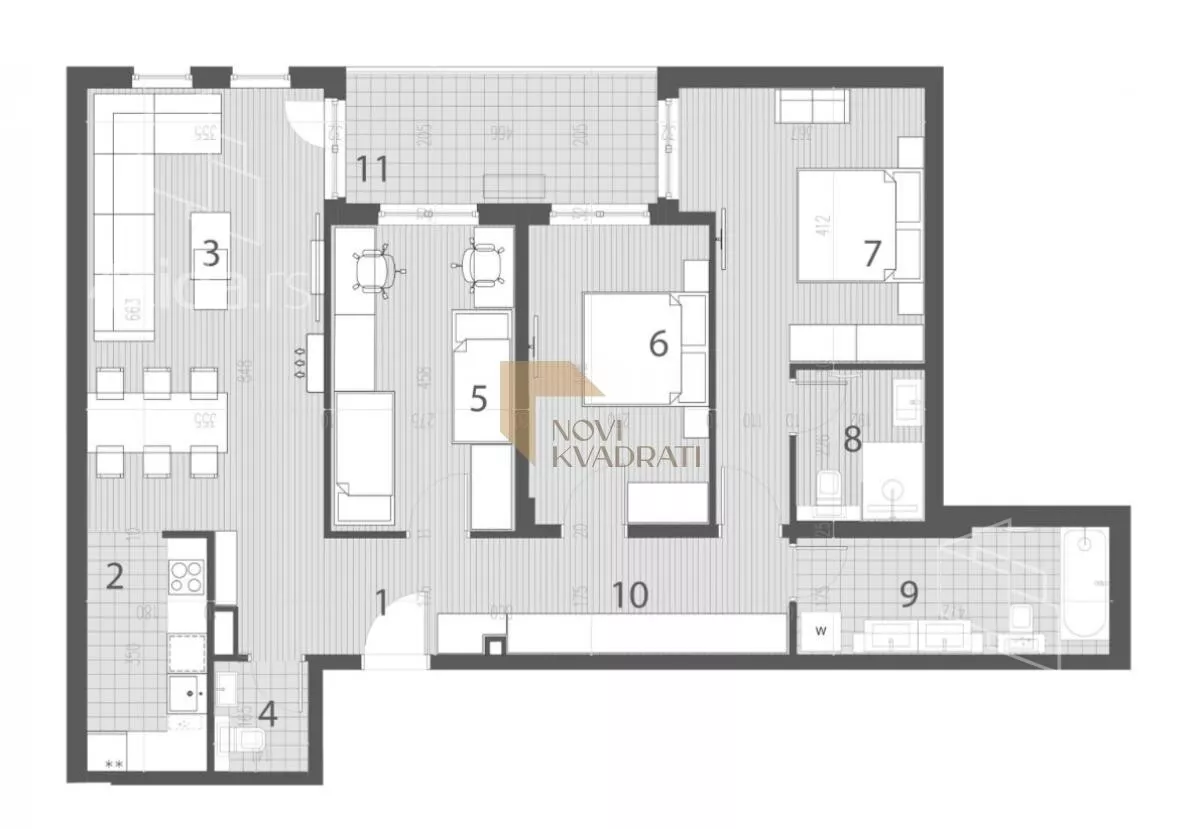 Četvorosoban stan | 4zida