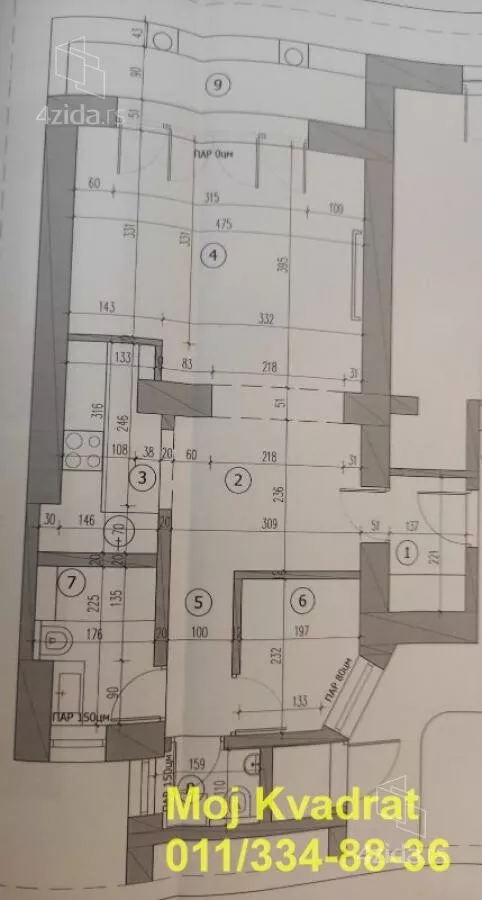 Dvosoban stan | 4zida