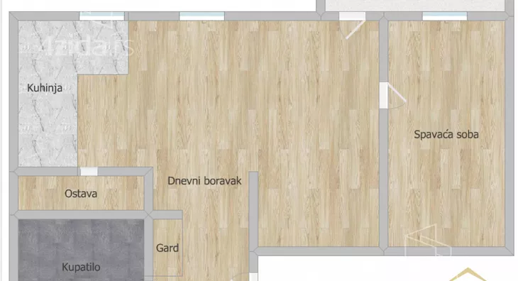 Dvosoban stan | 4zida