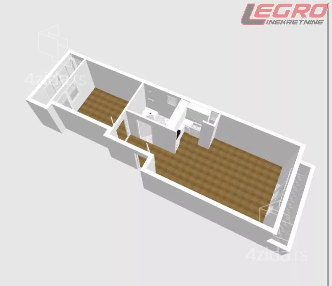 Dvosoban stan | 4zida