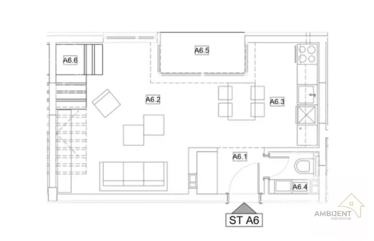 Trosoban stan | 4zida