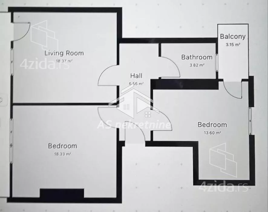 Trosoban stan | 4zida