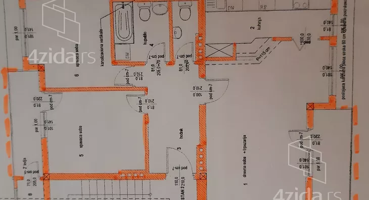 Trosoban stan | 4zida