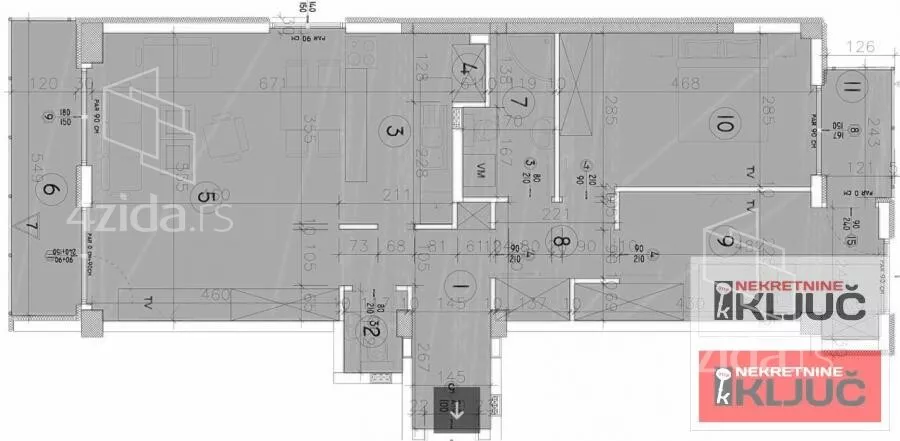 Trosoban stan | 4zida