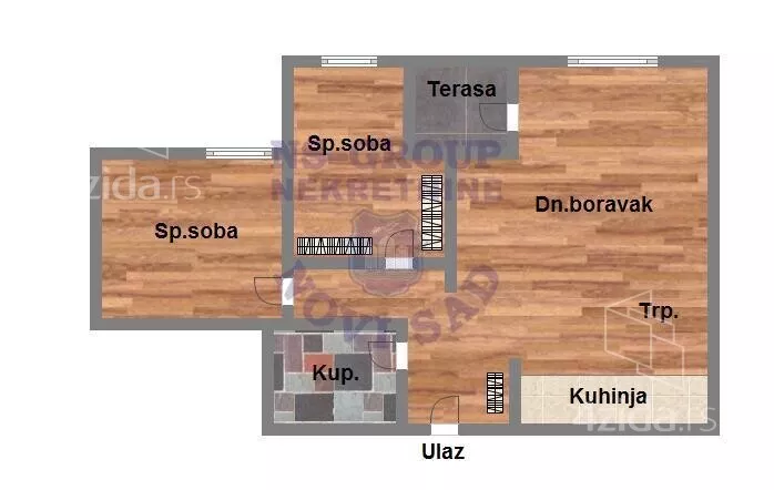 Trosoban stan | 4zida