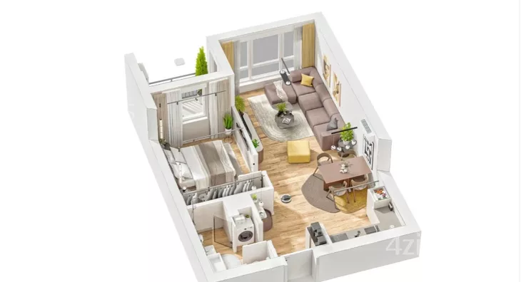 Dvosoban stan | 4zida