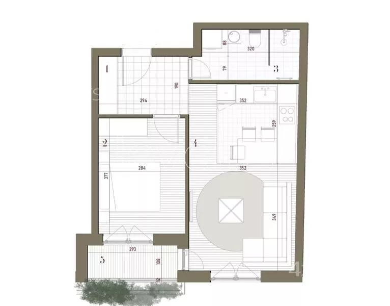 Dvosoban stan | 4zida