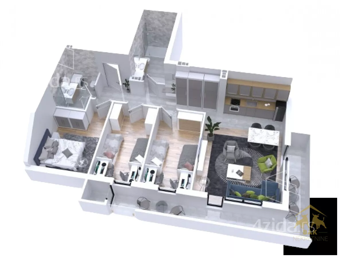 Četvorosoban stan | 4zida