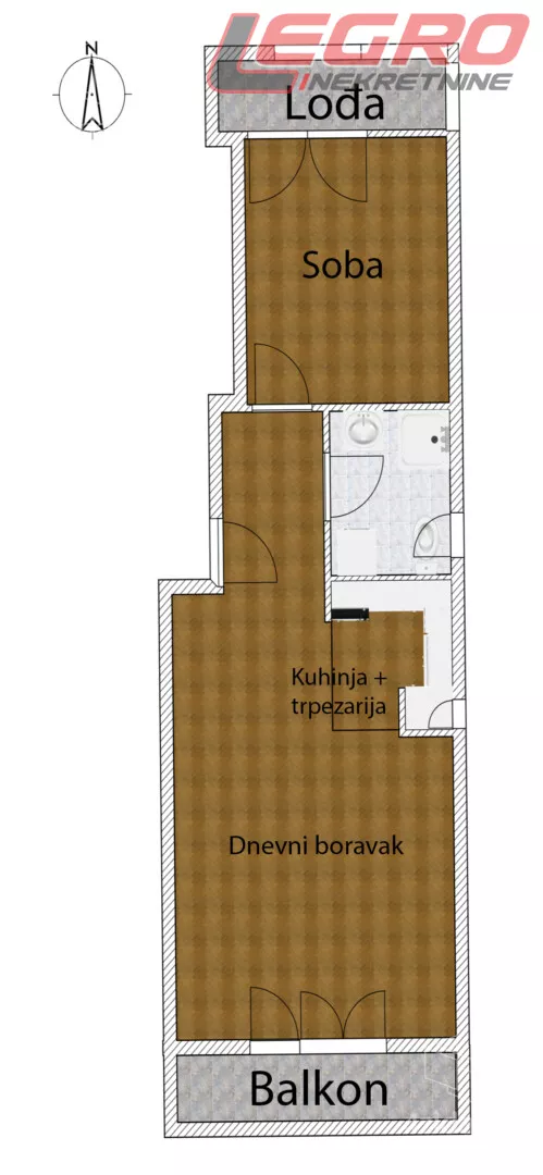 Dvosoban stan | 4zida