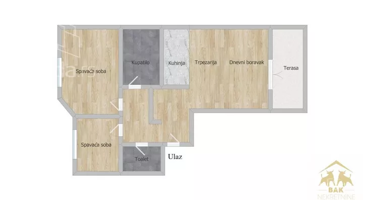 Trosoban stan | 4zida