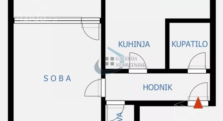 Jednosoban stan | 4zida