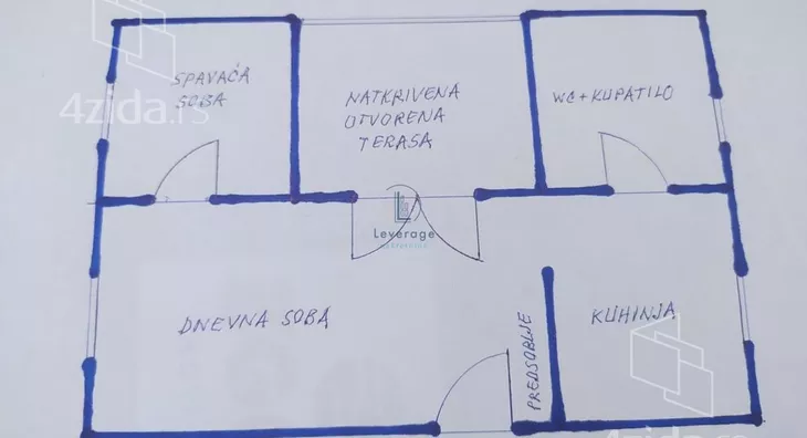 Jednoiposoban stan | 4zida