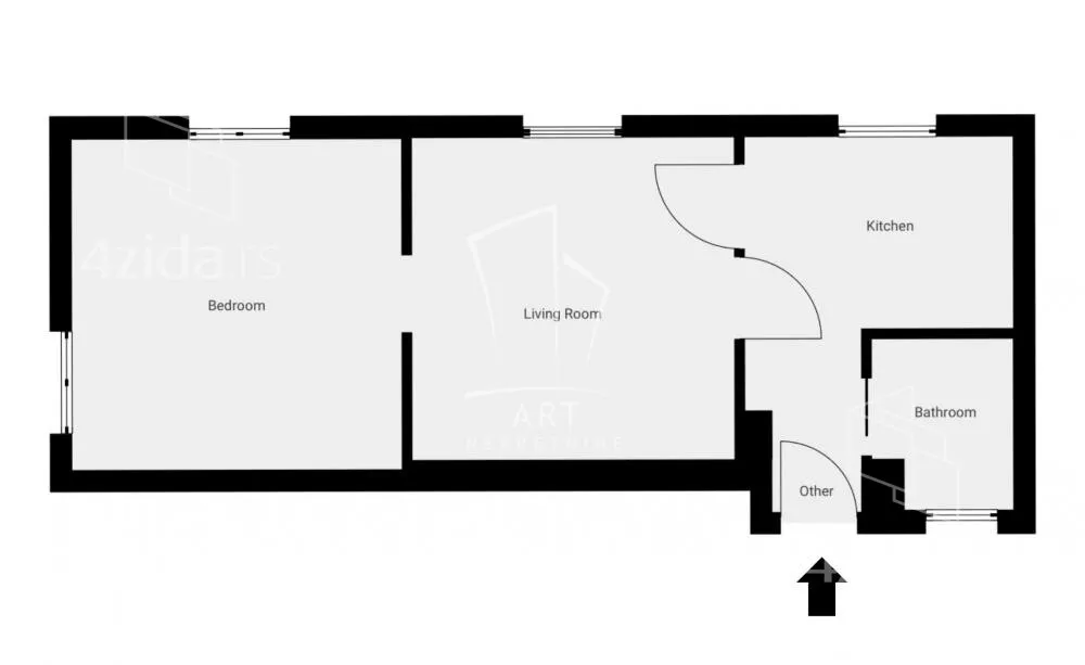 Jednoiposoban stan | 4zida