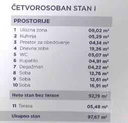 Troiposoban stan | 4zida