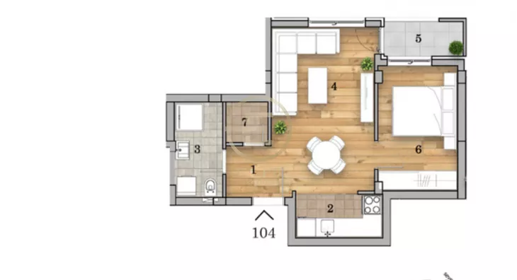 Dvosoban stan | 4zida